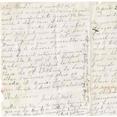 Knight Collection - 1923 Letter