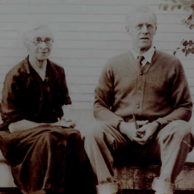 Edith and George Rose (brother and sister)