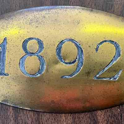 Brass Placque
