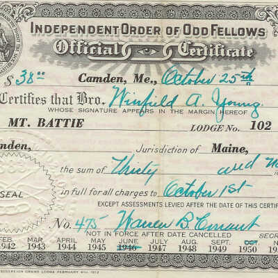 Membership Certification