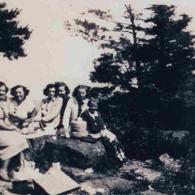Athearn family on Cadillac Mt.