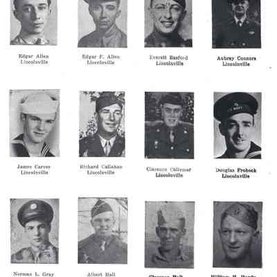 WW II Lincolnville Military
