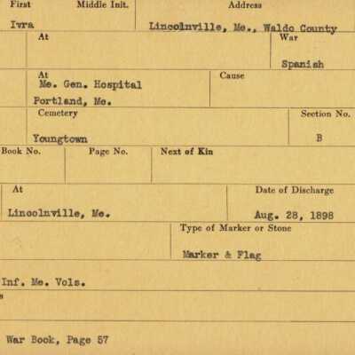 Ivra Heal Military Records