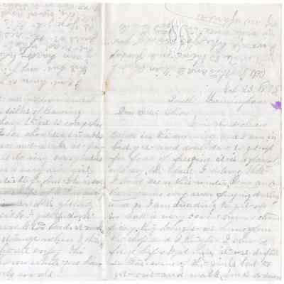 Knight Collection - 1873 Letter