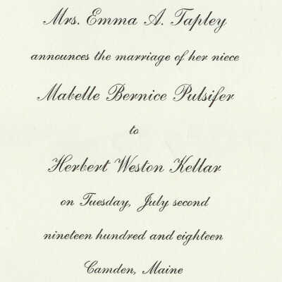 Wedding Announcement