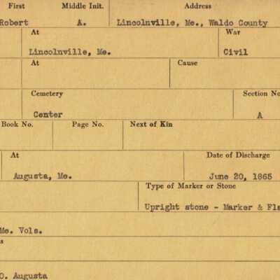 Robert A. Heal Military Records