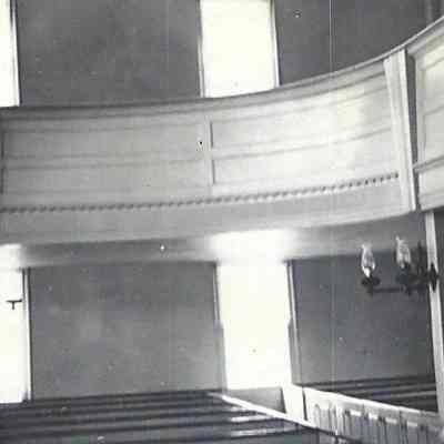 Interior of Center Church, 1939
