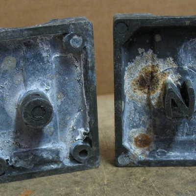 Back of mold