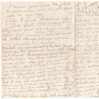 Knight Collection - 1917 Letter