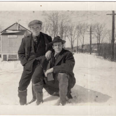 William Allen Wade - on right