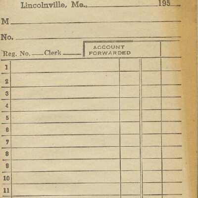 Invoice Books