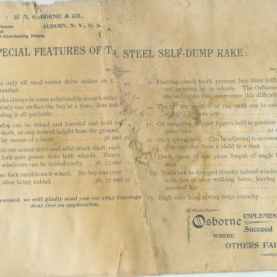 Osborne Farm Implements