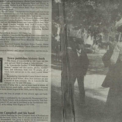 "Lincolnville Celebrates 200 Years"