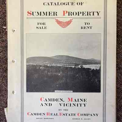 Catalogue of Summer Property 1913