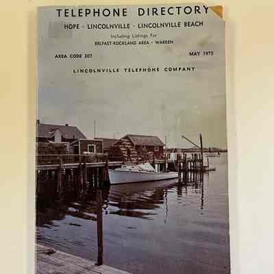 Lincolnville Telephone Company Directory, May 1975