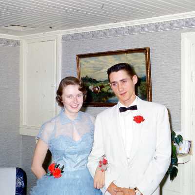 1958 - Ron Dodd with Girl