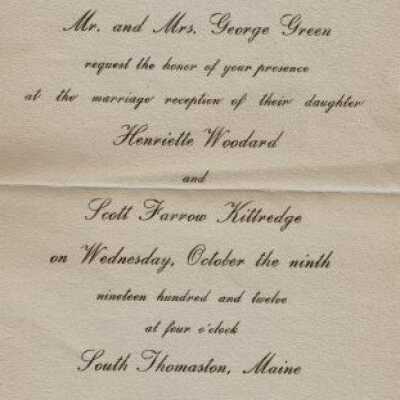 Henriette Woodard and Scott Kittredge wedding