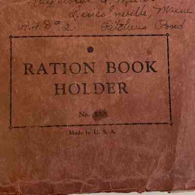 Ration Book Holder