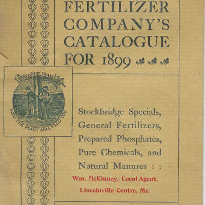 The Bowker Fertilizer Company's Catalogue for 1899