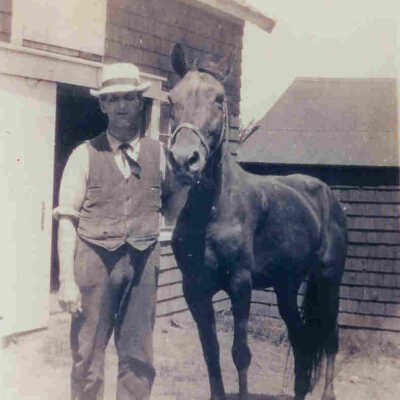 Pearl Wentworth with horse