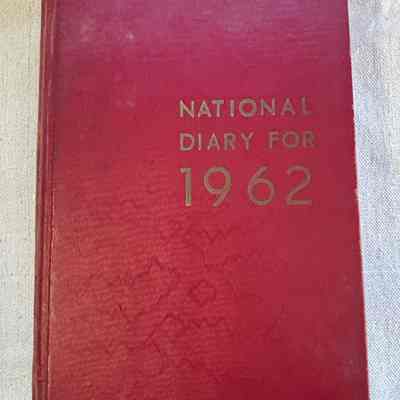 Ralph Richards 1962 Diary
