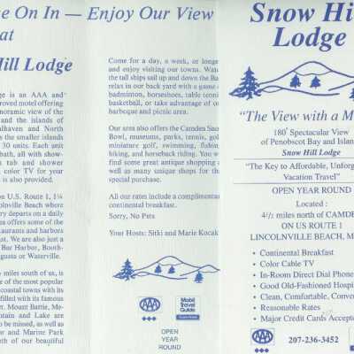 Snow Hill Lodge