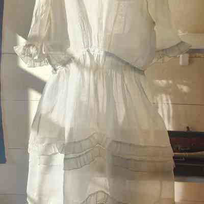 Cotton organza underdress
