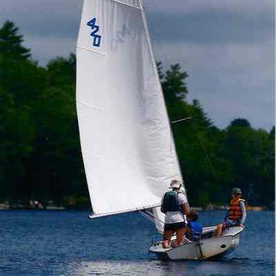 Lincolnville Boat Club on Norton's Pond Photograph