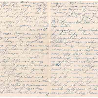 Knight Collection - 1891 Letter