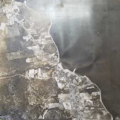 Lincolnville Beach - Aerial Photograph