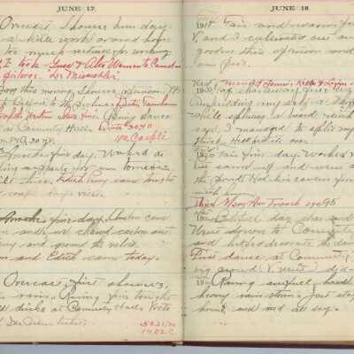 1918-1922 journal