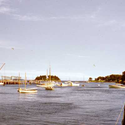 1952 Camden Harbor & Island
