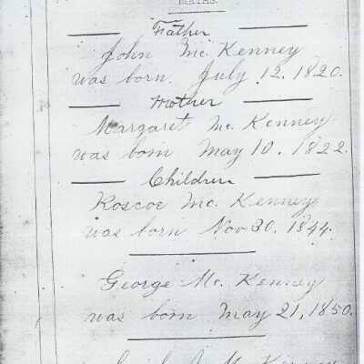 McKinney Birth Records