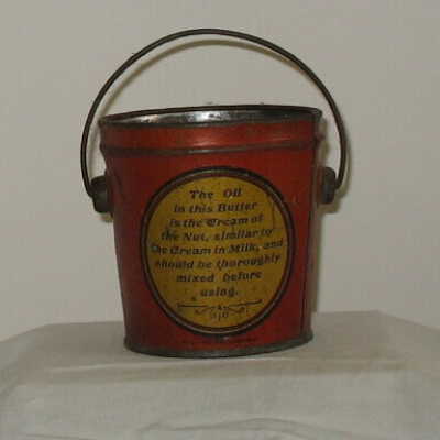 Peanut Butter can, back