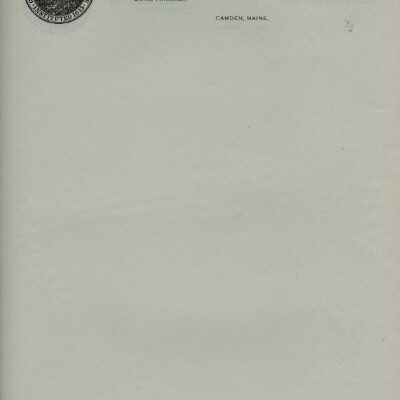 Stationery from  I.O.O.F.  Grand Patriach
