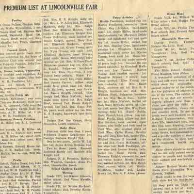 Lincolnville Fair