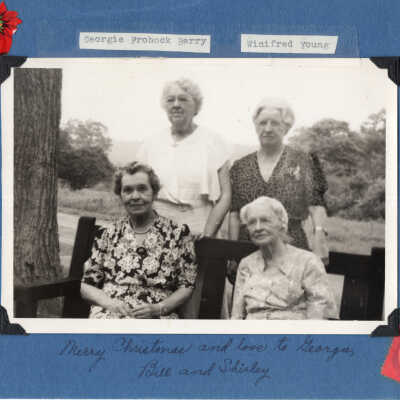 Eunice French, Georgia Frohock Berry, Winifred Young & Ida French