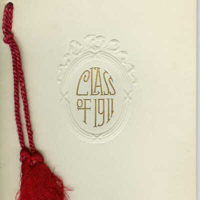 Invitation to Camden High School graduation