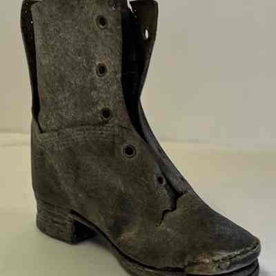 Child's homemade boot