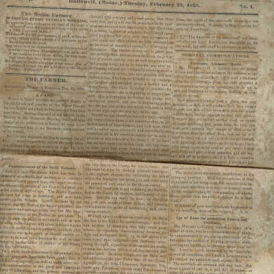 Maine Farmer and Journal of the Useful Arts