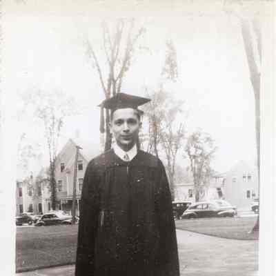 David Nichols, Bates College Graduation - May 24, 1942