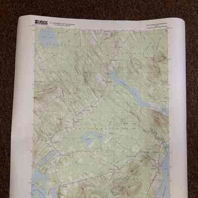 United States Department of the Interior Geological Survey Map of Lincolnville - 2000
