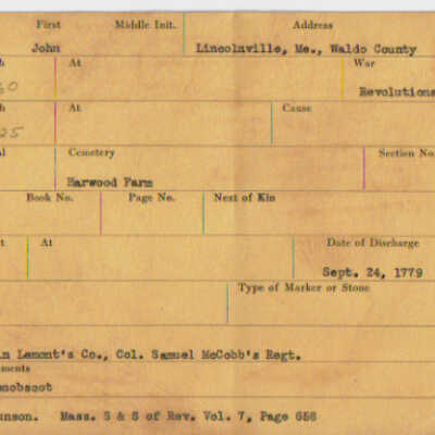 Military Records