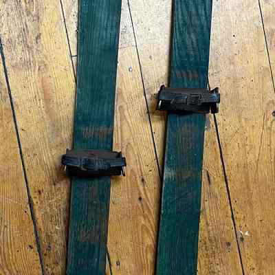 Homemade skis