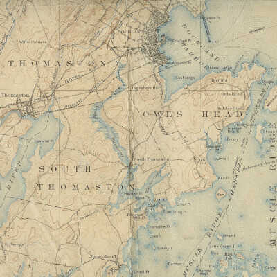 Rockland area map