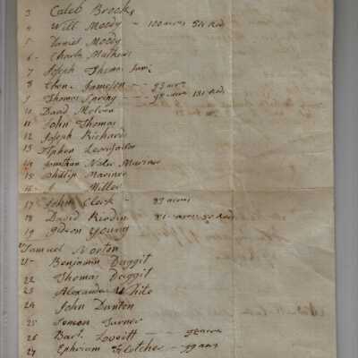 Bill from William Harkness Surveyor