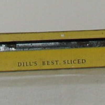 Tobacco tin, front