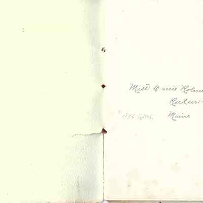 inside flyleaf
