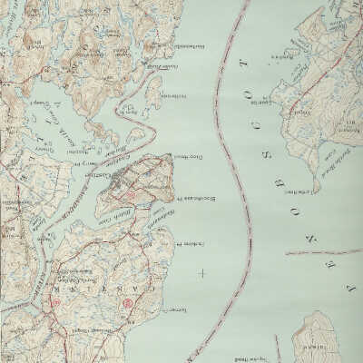 Upper Penobscot Bay map