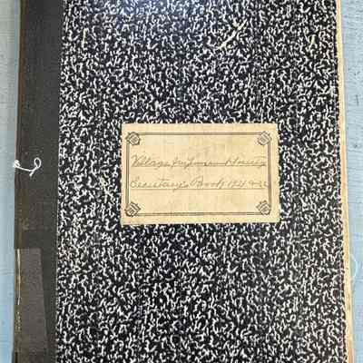 Village Improvement Society Records 1921-1922